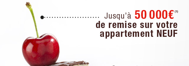 Jusqu'à 50000€ de remise sur votre appartement neuf